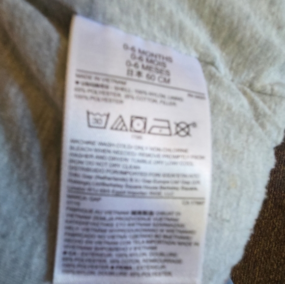 Baby Gap Puffer Vest 0-6 Months - Picture 6 of 6